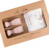Magical Mouse Muslin Wrap & Blush Clip Set